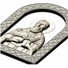 Saint John of Kronstadt - high-relief STL icon for CNC