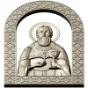 Saint John of Kronstadt - high-relief STL icon for CNC