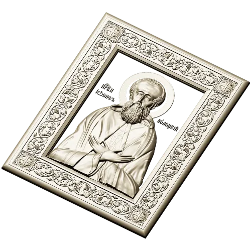 Икона преподобного Иосифа Волоцкого - 3D модель STL для ЧПУ