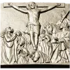 Crucifixion bas-relief STL for CNC milling