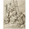 Descent from the Cross - relief panel STL for CNC
