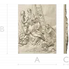 Descent from the Cross - relief panel STL for CNC