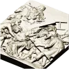 Christ carrying the cross relief - STL 3D model for CNC router