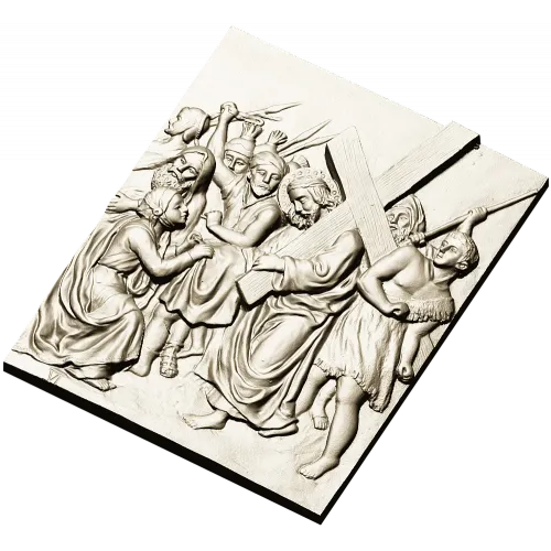 Christ Carrying the Cross - STL Relief for CNC Router