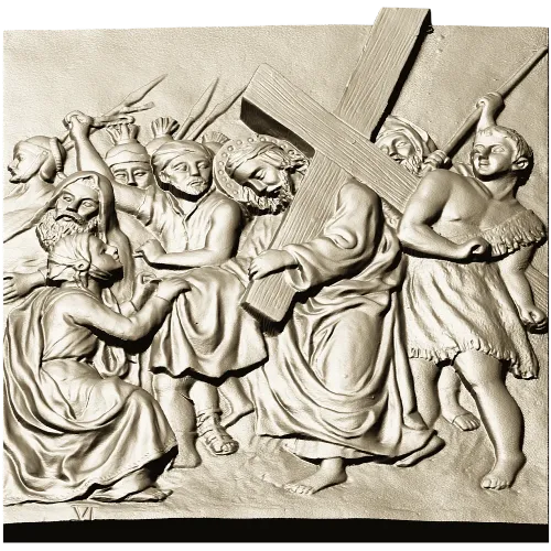 Christ Carrying the Cross - STL Relief for CNC Router