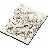 High-relief Crucifixion Panel - 3D STL model for CNC carving