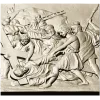 High-relief Crucifixion Panel - 3D STL model for CNC carving