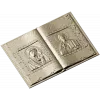 Open Gospel Book - Theotokos & Pantocrator STL 3D model