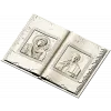 Open Gospel Book - Theotokos & Pantocrator STL 3D model