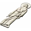 Theotokos at the Crucifixion - high-relief STL for CNC