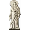 Theotokos at the Crucifixion - high-relief STL for CNC