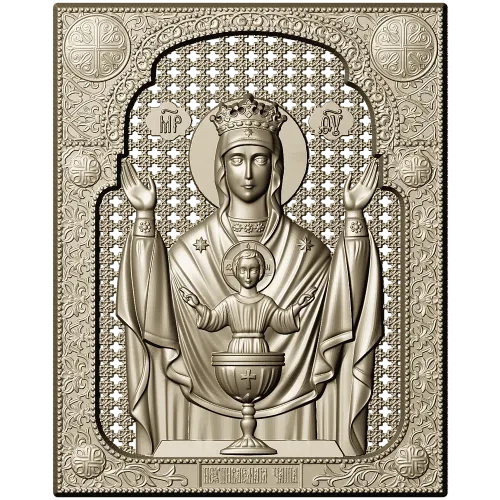 Inexhaustible Chalice - STL 3D Model for CNC Icon Relief