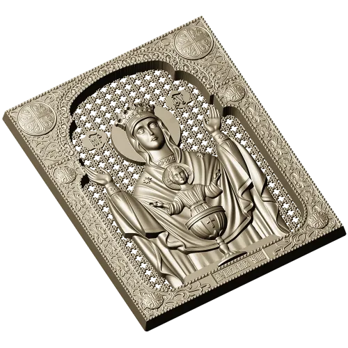Inexhaustible Chalice - STL 3D Model for CNC Icon Relief