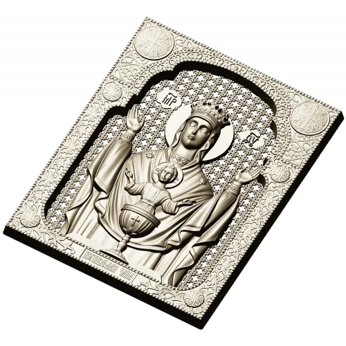 Inexhaustible Chalice - STL 3D Model for CNC Icon Relief
