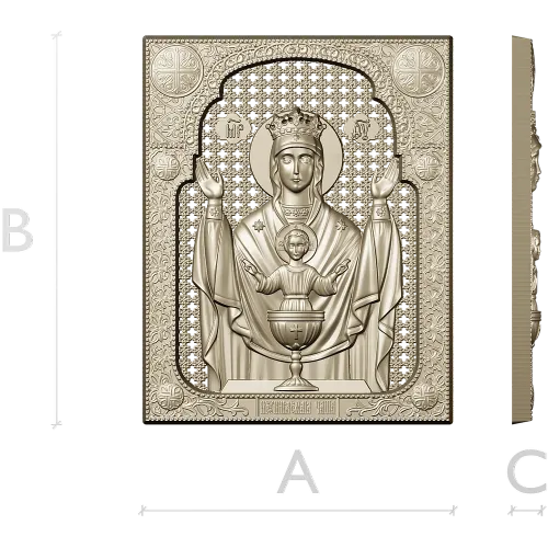 Inexhaustible Chalice - STL 3D Model for CNC Icon Relief