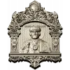 Икона Святителя Николая Чудотворца - STL модель для ЧПУ