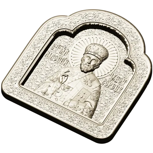 Saint Nicholas Icon Relief STL