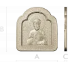 Saint Nicholas Icon Relief STL