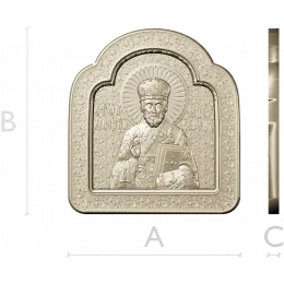 Святитель Николай - рельефная икона