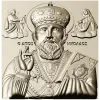 Saint Nicholas the Wonderworker - Relief STL for CNC