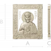 Saint Nicholas Icon - STL 3D Model for CNC