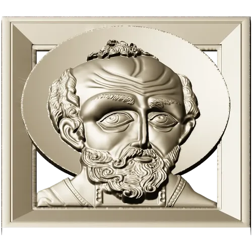 Saint Nicholas (Nikolai Chudotvorets) - high relief STL for CNC