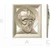 Saint Nicholas (Nikolai Chudotvorets) - high relief STL for CNC