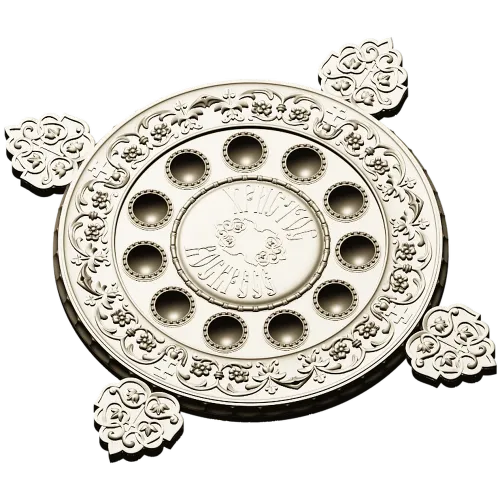 Paschal Tray 3D STL Model Christ Is Risen