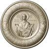 Pokrov - Protection of the Mother of God Medallion STL 3D Model for CNC