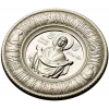 Pokrov - Protection of the Mother of God Medallion STL 3D Model for CNC