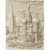 Pokrovsky Cathedral bas-relief STL model for CNC milling