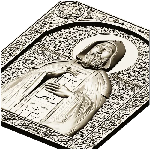Икона "Преподобный Олег Брянский" - STL модель для ЧПУ