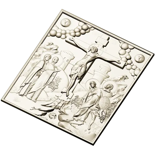 Распятие Христово - 3D модель STL для ЧПУ