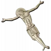 High-relief Crucifix 3D STL for CNC milling