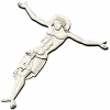 High-relief Crucifix 3D STL for CNC milling