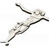 High-relief Crucifix 3D STL for CNC milling