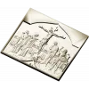 High-relief Crucifixion STL Panel for CNC