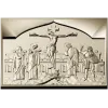 High-relief Crucifixion STL Panel for CNC