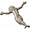 Crucified Christ high-relief STL for CNC