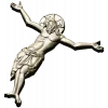 Crucified Christ high-relief STL for CNC
