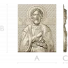 Saint Roman of Ryazan - STL Relief for CNC