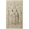 Скачать STL модель - Икона "Царская семья" (3D модель для ЧПУ)