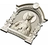 Saint Catherine Icon 3D STL for CNC
