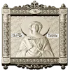 Saint Galina icon STL for CNC - high-relief religious panel