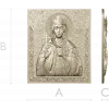 Saint Irene - high-relief STL 3D model for CNC carving