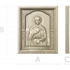 Икона Святая Ксения Петербургская - STL для ЧПУ