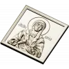 Saint Marina - high-relief icon STL for CNC