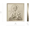 Saint Marina - high-relief icon STL for CNC