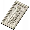 Saint Mary of Egypt icon relief STL