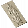 Saint Mary (Immaculate Heart) STL bas-relief for CNC